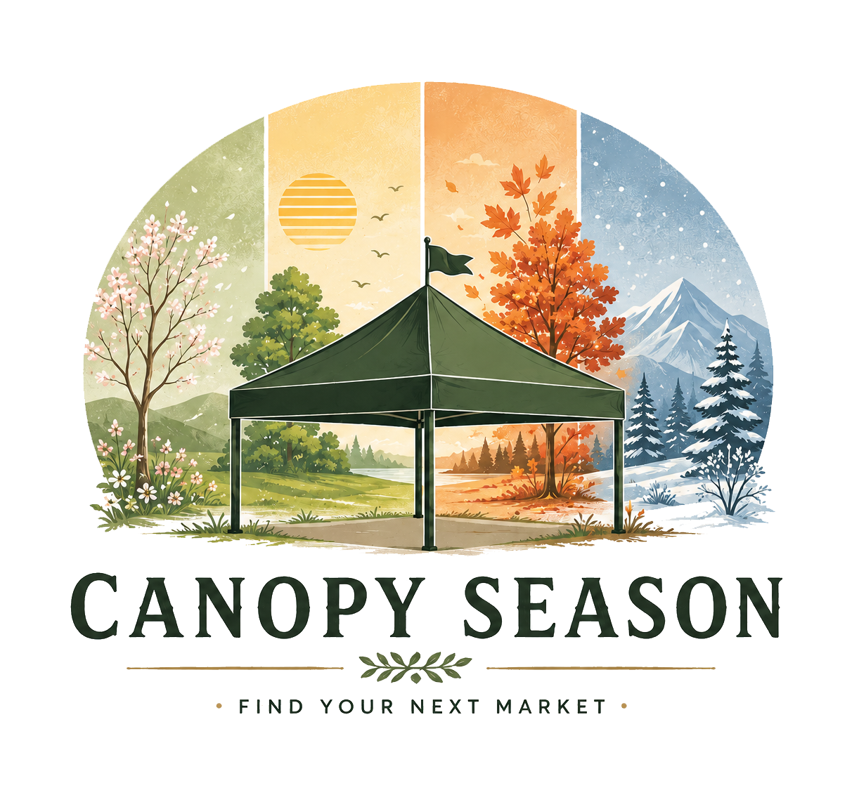 Canopy Season's four season logo