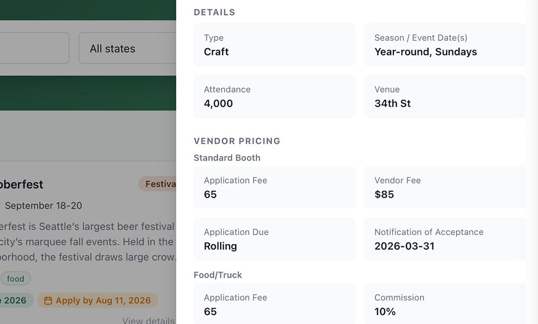 Canopy Season Pro surfaces all the hard-to-find data on each event.