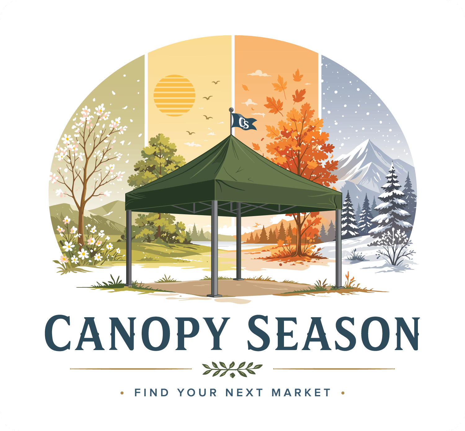 Canopy Season's four season logo